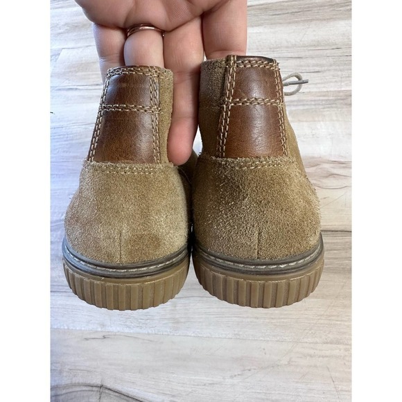 Johnston & Murphy sheepskin tan Chukka boots - Picture 4 of 8